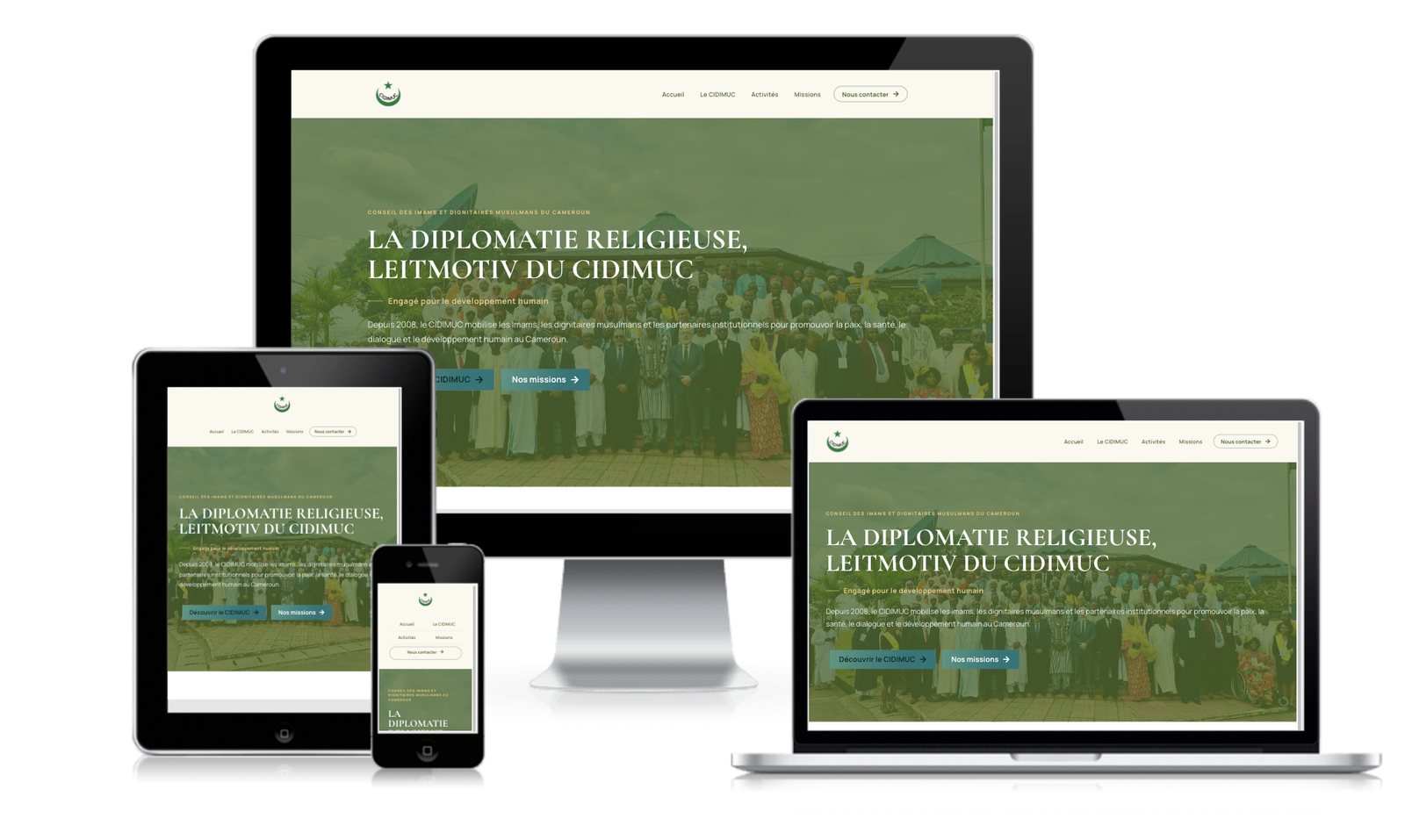 Aperçu du site CIDIMUC