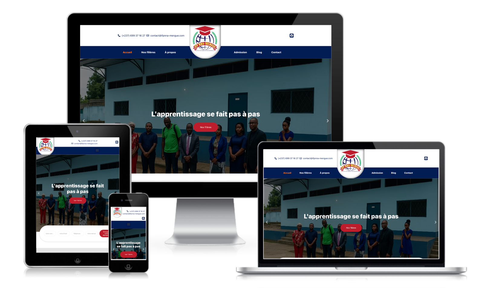 Aperçu du site IFP Nnamengue
